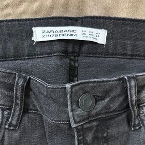 Zara Women's Skinny Jeans - Dark Gray